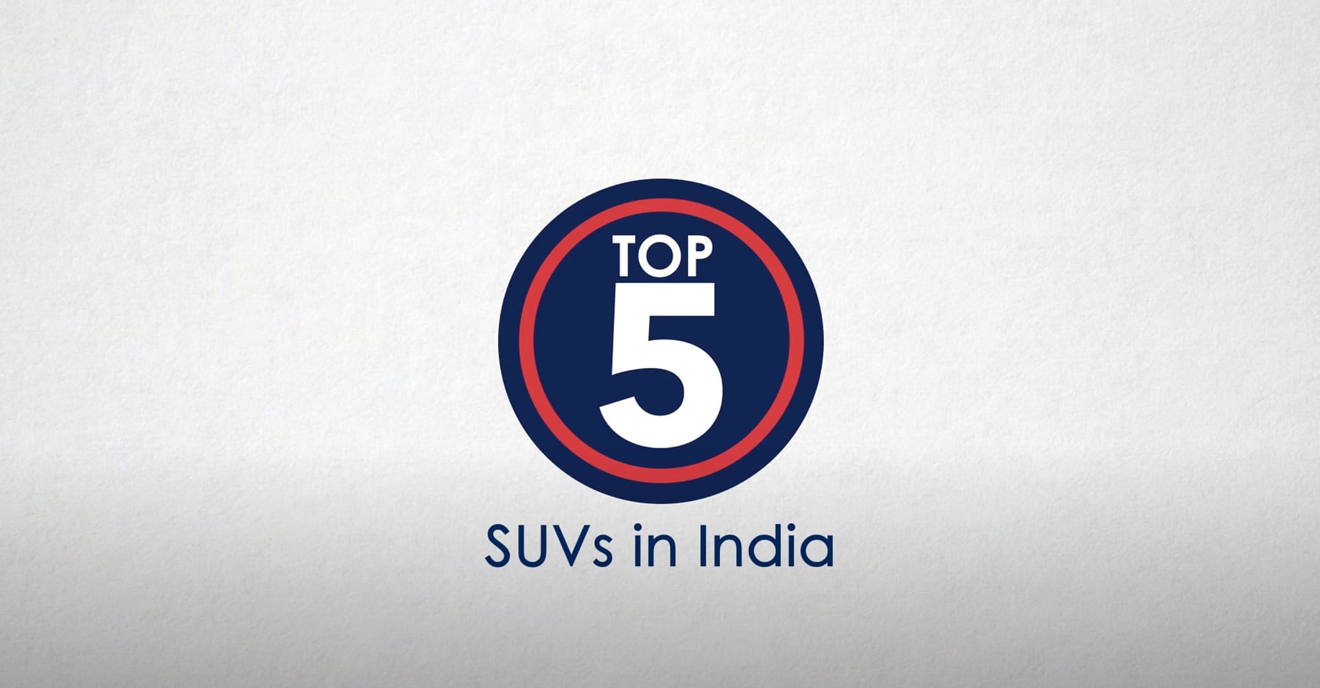 Top 5 SUVs in India - NDTV CarAndBike